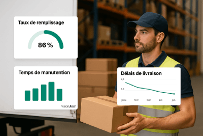 Dashboard Logistique VisionDtech